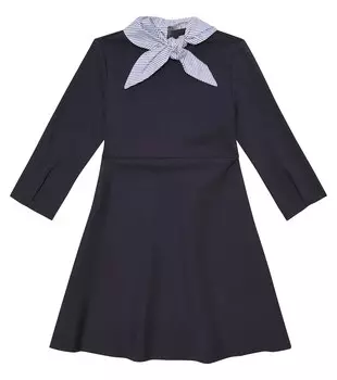 Платье из джерси Il Gufo, синий