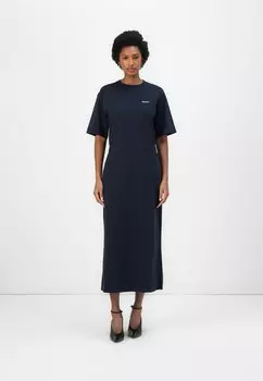 Платье из джерси JEMA DRESS Barbour, темно-синий