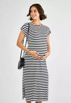 Платье из джерси JoJo Maman Bb, белый