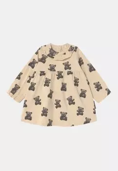 Платье из джерси JULLE Bruuns Bazaar, цвет biscotti