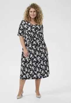 Платье из джерси Kaffe Curve, черный