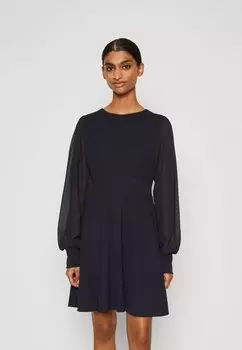 Платье из джерси KAT SLEEVE DRESS Wal G, цвет navy blue