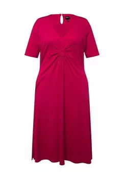 Платье из джерси KEYHOLE Ulla Popken, розовый