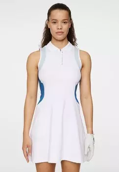 Платье из джерси KRISSI J.LINDEBERG Sports, белый