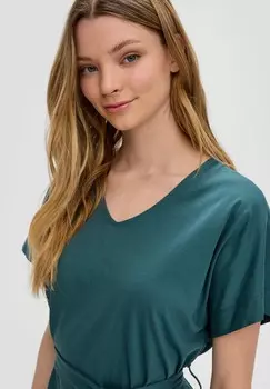 Платье из джерси KURZARM QS, бирюзовый