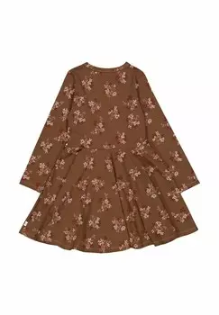 Платье из джерси LANGARM Msli by GREEN COTTON, коричневый