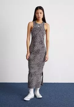Платье из джерси LEO LUXE SLIM DRESS Puma, черный