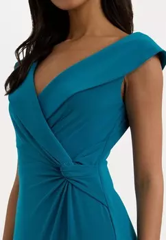 Платье из джерси LEONIDAS Ralph Lauren, светло-голубой