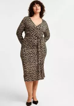 Платье из джерси LEOPARDMNSTRAD - Shift dress XLNT by Kappahl, бежевый