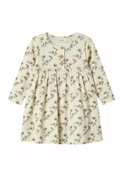 Платье из джерси Lil' Atelier, слоновая кость