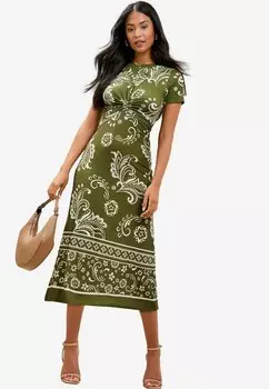 Платье из джерси Lipsy, зеленый