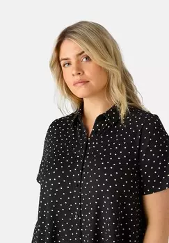 Платье из джерси Live Unlimited London, черный