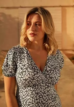 Платье из джерси Live Unlimited London, черный