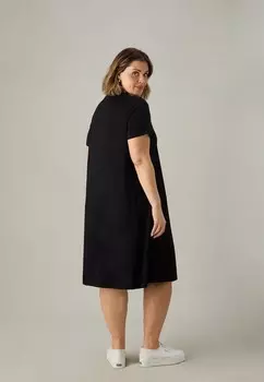 Платье из джерси Live Unlimited London, черный