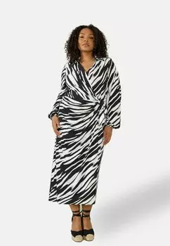 Платье из джерси Live Unlimited London, черный