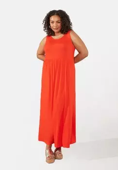 Платье из джерси Live Unlimited London, оранжевый