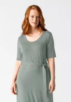 Платье из джерси LOLAA Les Lunes, зеленый