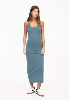 Платье из джерси LONG SLEEVELESS - Maxi dress PULL&BEAR, синий