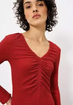 Платье из джерси MAEE FRNCH, красный