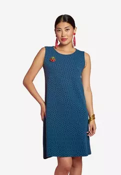 Платье из джерси MAGALI Antoine et Lili, бирюзовый