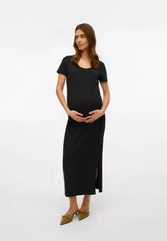 Платье из джерси MAMALICIOUS, черный