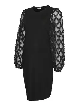 Платье из джерси MAMALICIOUS Dress MLPaula, черный