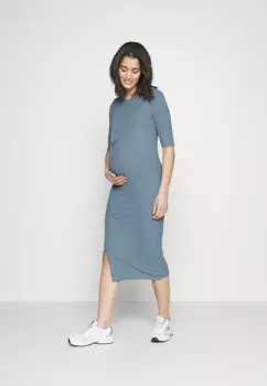 Платье из джерси MAMALICIOUS, синий