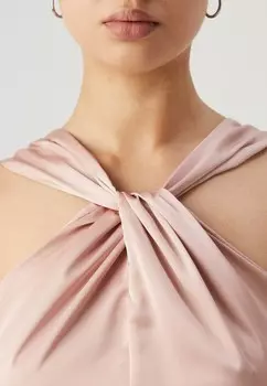 Платье из джерси MARLA KNOT MAXI DRESS WAL G., черный