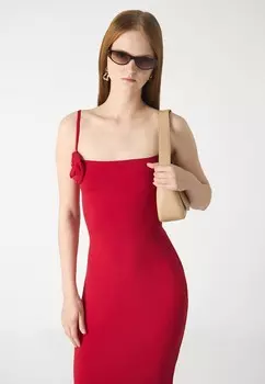Платье из джерси MARY ROSE TIE BACK MAXI WAL G., красный