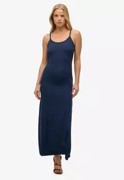 Платье из джерси Maxi dress Superdry, синий