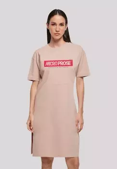 Платье из джерси MICROPROSE F4NT4STIC, розовый