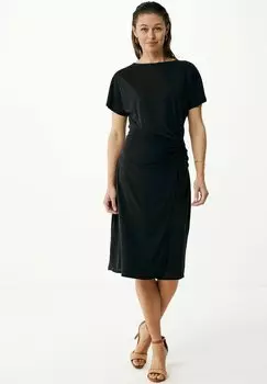 Платье из джерси MIDI KNOTTED Mexx, черный