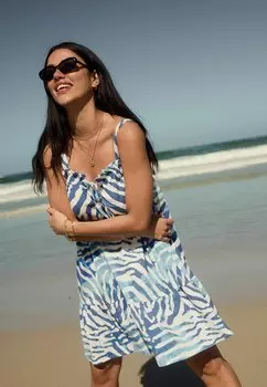 Платье из джерси MINI SUMMER Next, синий