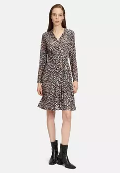 Платье из джерси MIT PRINT Vera Mont, коричневый