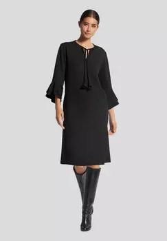 Платье из джерси MIT TROMPETENRMELN MADELEINE, черный