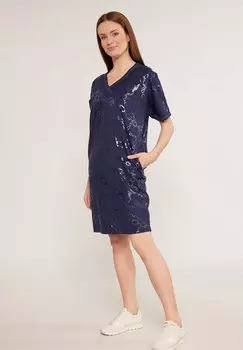 Платье из джерси Monnari, темно-синий