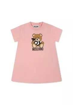 Платье из джерси MOSCHINO, фуксия
