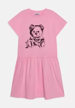 Платье из джерси MOSCHINO, розовый