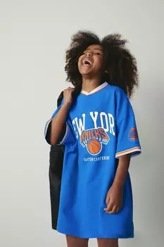 Платье из джерси НБА из 100% хлопка (3 16 лет) Next, синий