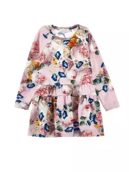 Платье из джерси NEW FREE TIME BAROQUE ROSES Monnalisa, разноцветный