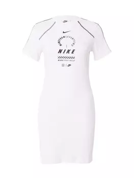 Платье из джерси Nike Sportswear Dress, белый