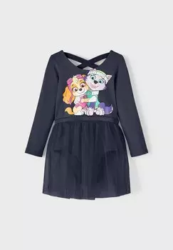 Платье из джерси NMFJEBIBI PAWPATROL GYMSUIT Name it, цвет dark sapphire