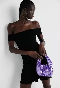 Платье из джерси NMKERRY OFF SHOULDER SHORT DRESS Noisy May, черный