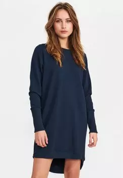 Платье из джерси Nmph, темно-синий