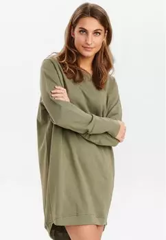 Платье из джерси Nmph, темно-зеленый