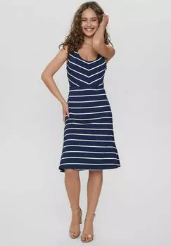 Платье из джерси Nmph, тёмный сапфир