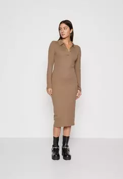 Платье из джерси ONLCARI ONLY, коричневый