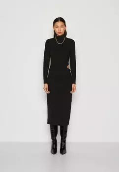 Платье из джерси Onllive Love High Neck Dress ONLY, черный