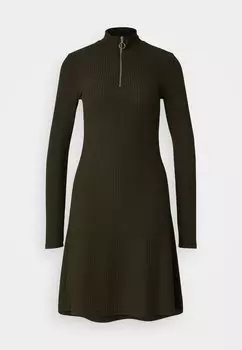 Платье из джерси Onlnella Half Zip Dress ONLY, канифоль