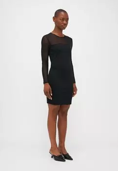 Платье из джерси ONLNEW SANDY MIX DRESS ONLY Petite, черный